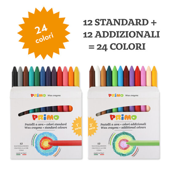 PRIMO VOŠČENKE 1/12 dodatne barve  14525