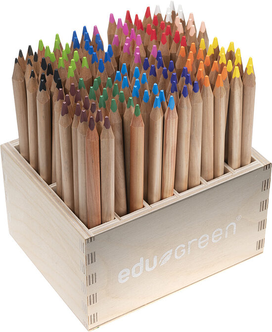 EDU3 BARVICE eduGREEN 1/144, trikotne - mina 5 mm premer 10 mm pokončni box 14952