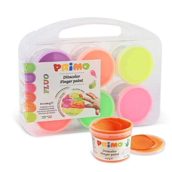 PRIMO PRSTNE BARVE 1/6 100g FLUO	7775
