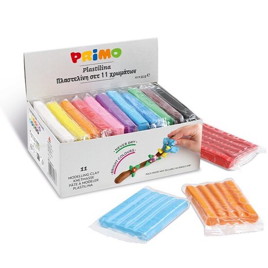 PRIMO PLASTELIN 11X55g  14565