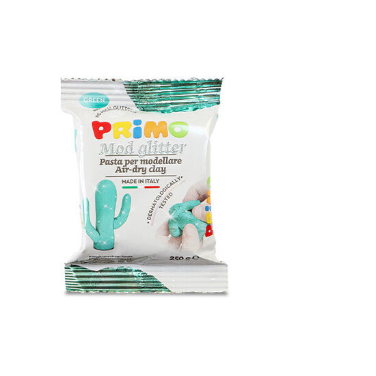 PRIMO MODELIRNA MASA 250g BLEŠČEČA zelena 14568