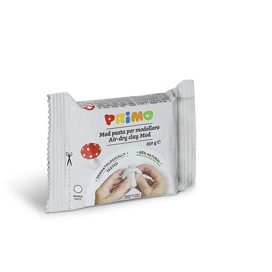 PRIMO MODELIRNA MASA 250g BELA  7307
