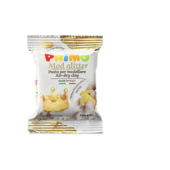 PRIMO MODELIRNA MASA 250g BLEŠČEČA zlata 14571