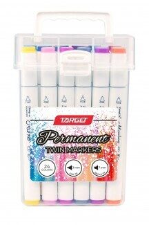 FLOMASTRI TARGET ART PERMANENT TWIN 24/1 12296