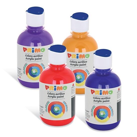 PRIMO AKRILNA BARVA 300ml zlata,srebrna 7827