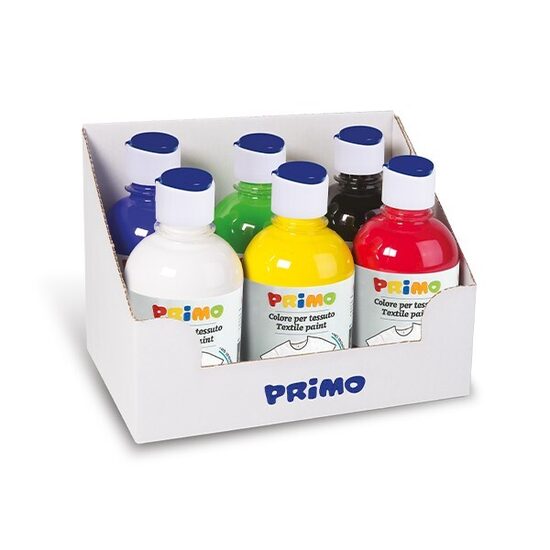 PRIMO TEKSTILNE BARVE 6X300ml  14523