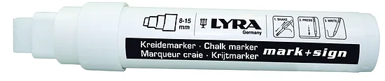 LYRA KREDNI FLOMASTER BEL 8-15mm 7090