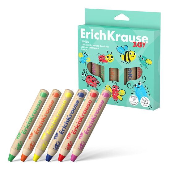 ErichKrause BARVICE BABY JUMBO 3v1 mina 10mm 2+ 1/6 14893