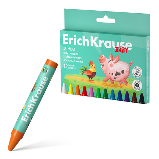 ErichKrause VOŠČENKE JUMBO fi 11mm 1/12 14896