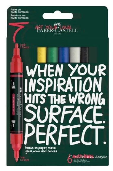 AKRILNI FLOMASTRI Multi Marker Faber Castell