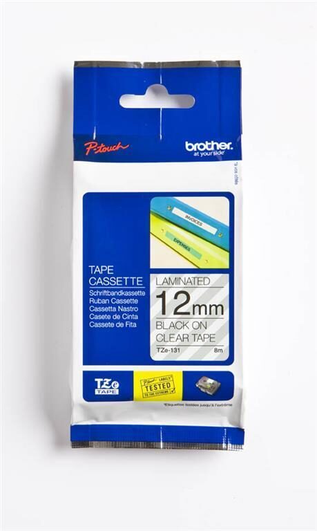 Brother trak TZE-231 12MM bel/črn 4674