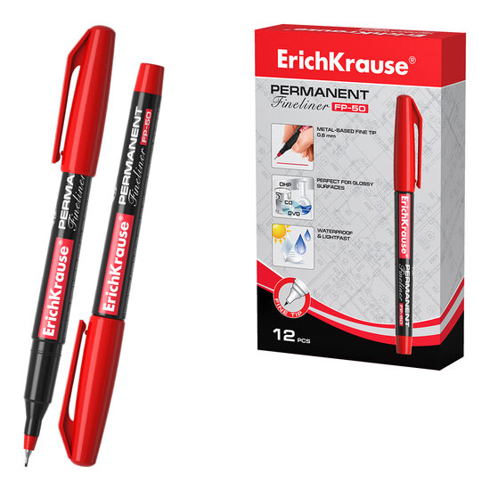 ErichKrause FP-50 PERMANENTNI MARKER F 0,6mm 1/1 14488