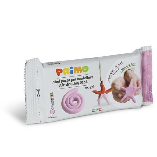 PRIMO MODELIRNA MASA 500g PASTEL pink  10244