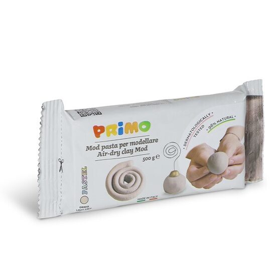 PRIMO MODELIRNA MASA 500g PASTEL siva  14567