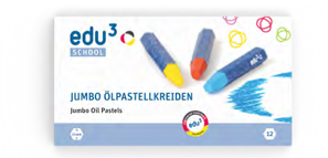 VOŠČENKE edu3 JUMBO OLJNE 1/12 14450