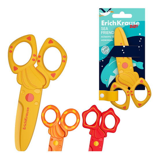 ErichKrause ŠKARJE ZA NAJMLAJŠE BABY 2+ 12cm 14891