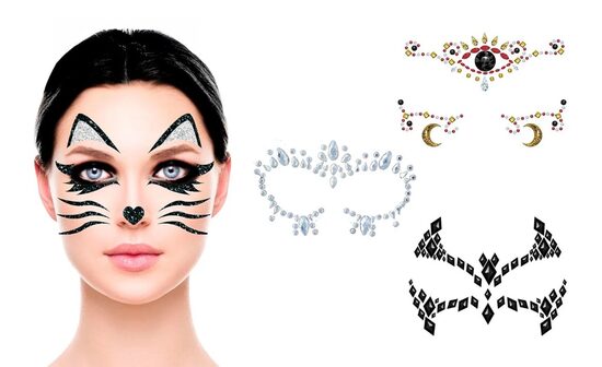 NALEPKE ZA OBRAZ KRISTALI (set 4 kos)