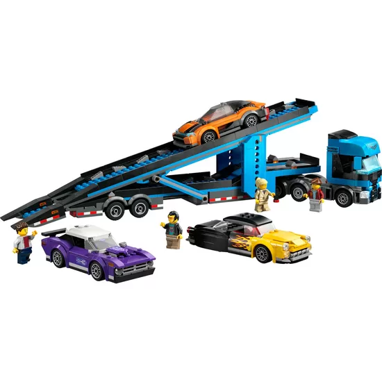 LEGO 60408 - Transportno vozilo za avtomobile z avtomobili