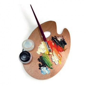 LESENA PALETA ZA MEŠANJE BARV 20x30 cm 3970