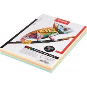 PAPIR 80g A4 MIX pastel 1/250 5barv 50x OPTIMA 14836