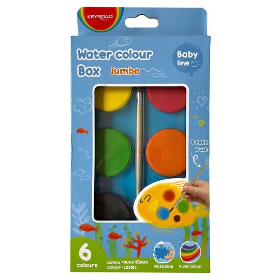 VODENE BARVE 1/6 PREMER 40mm Keyroad 14631