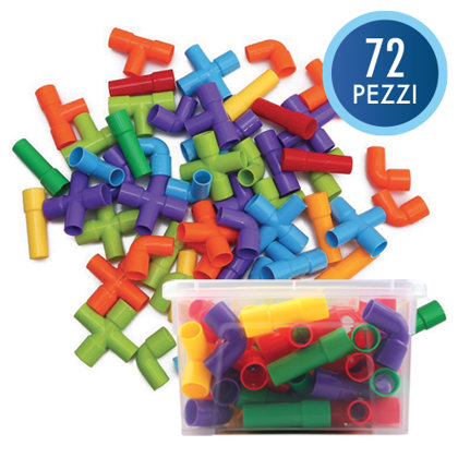 KONSTRUKTOR TUB 7cm set 72kos 12569