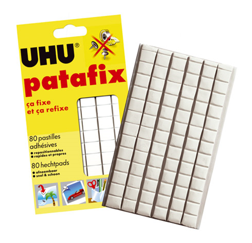 LEPILO UHU PATAFIX, LEPILO V BLAZINICAH 1710