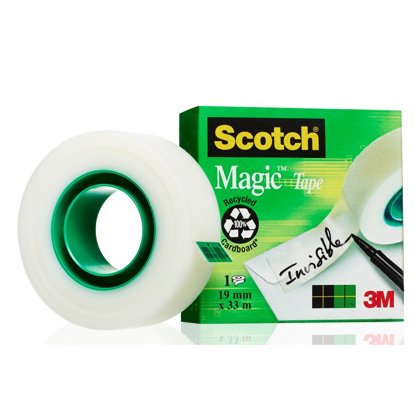 SAMOLEPILNI TRAK beli SCOTCH 19X33 198