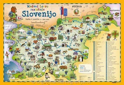 MEDVED LOVRO RAZISKUJE SLOVENIJO