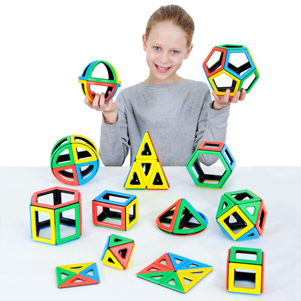 Magnetic POLYDRON Matematični Set 50-7000