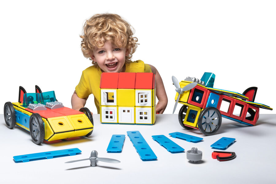 Magnetic POLYDRON Play Set 50-8080