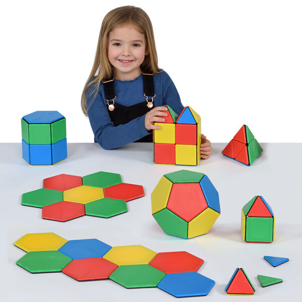Polni magnetni POLYDRON  Geometrijski liki 50-9200