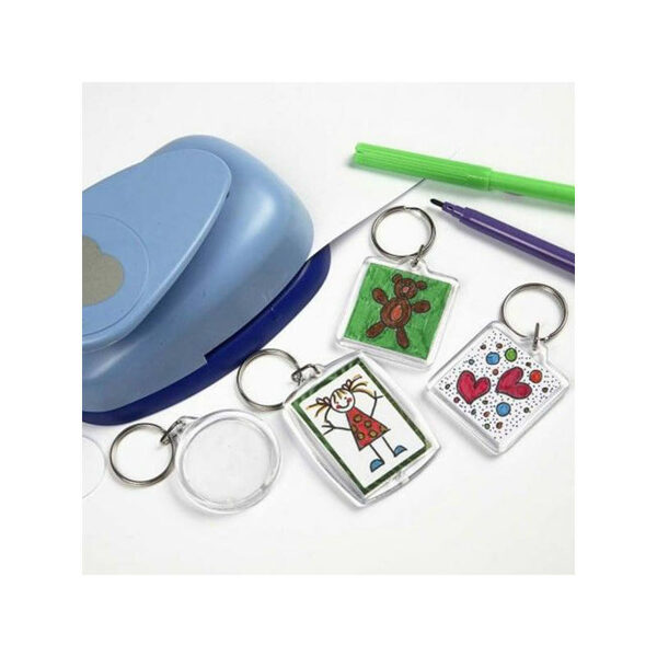 OBESKI ZA KLJUČE S PVC OKVIRJEM (51272) set 25 kos 13527