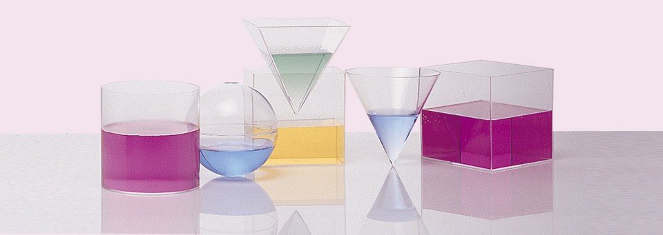 VOLUMEN GEOMETRIJSKIH TELES SET 6kosov