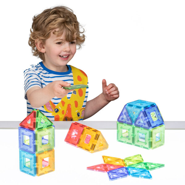 Transparentni POLYDRON KinderMag Set 57-5000T