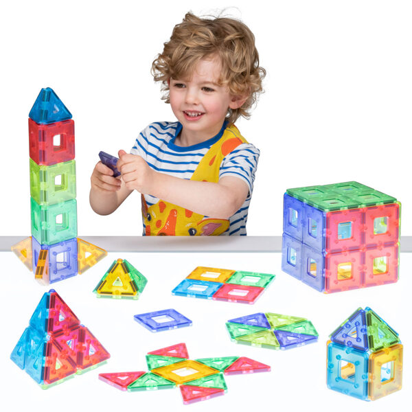 Transparentni POLYDRON KinderMag Class Set 57-5010T M1