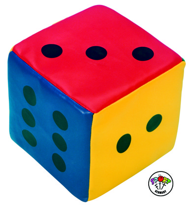 661-25 KOCKA IZ PENE MALA Z UMETNIM USNJEM (14 cm)