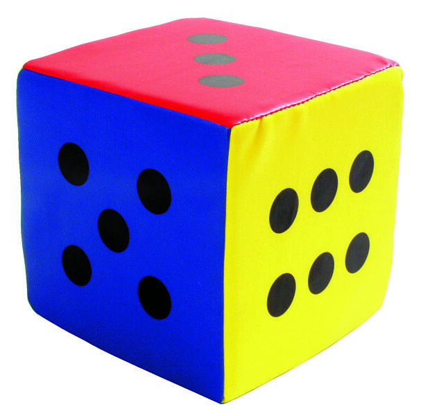 661-26 KOCKA IZ PENE VELIKA Z UMETNIM USNJEM (28 cm) R1