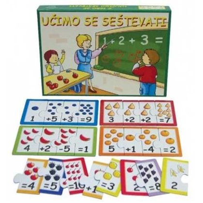 KOCKA 250893 UČIMO SE SEŠTEVATI