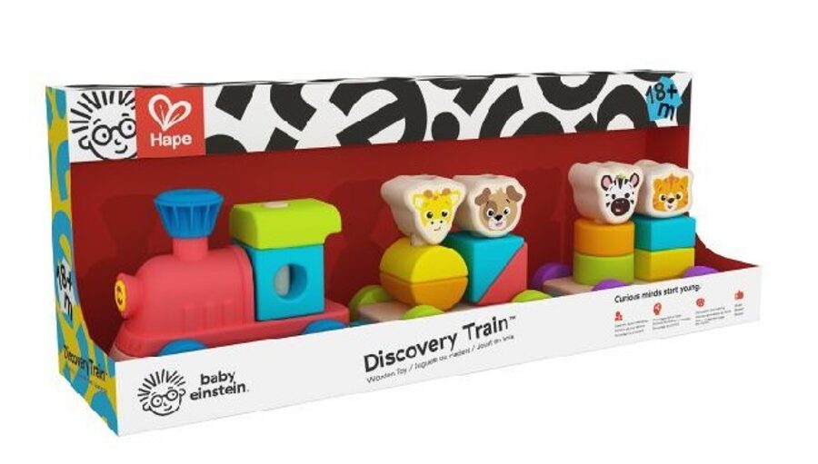 Hape Baby Einstein Vlak, discovery z živalmi