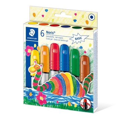 VOŠČENKE GEL STAEDTLER 1/6 3v1 OSNOVNE BARVE 9930