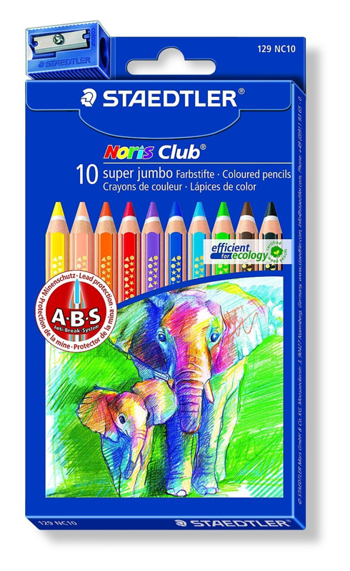 BARVICE SUPER JUMBO 1/10 STAEDTLER NORIS ABS SISTEM  8814