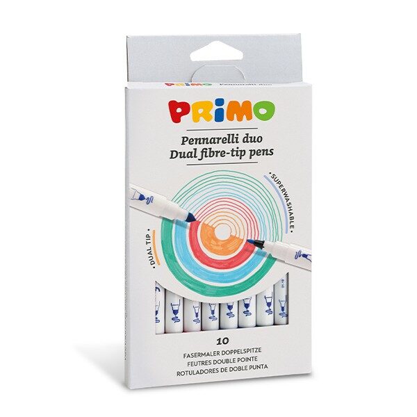 DUO OBOJESTRANSKI FLOMASTRI PRIMO 1/10 SA334