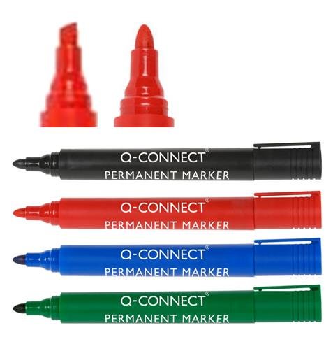 FLOMASTRI debeli Q-CONNECT -barva? odrezana ali okrogla konica? 9095