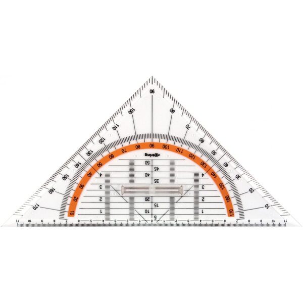 GEO TRIKOTNIK 22,5cm Z DRŽALOM ROTRING 14258
