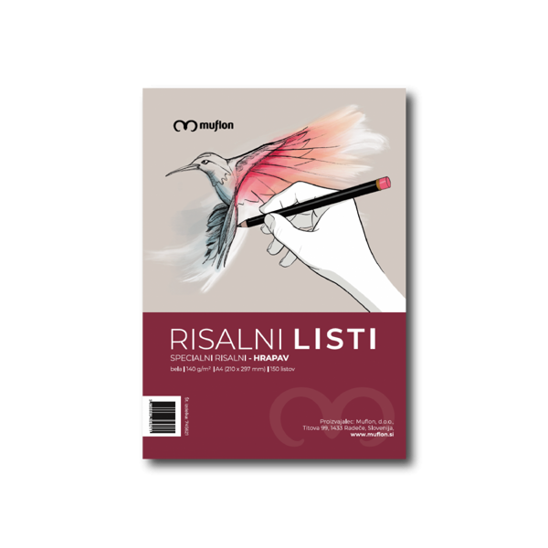 RISALNI LISTI A4 HRAPAVI 140 g 1/150 3