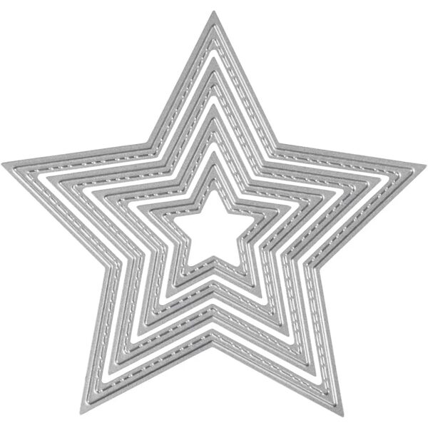 ŠABLONE ZA UMETNIŠKI REZALNIK Zvezda