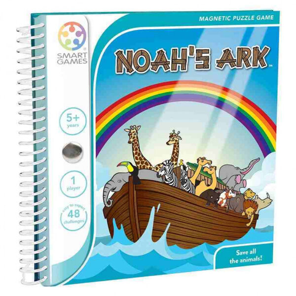 Smart Games Noetova barka, magnetna potovalna igra (48 izzivov) SGT 240