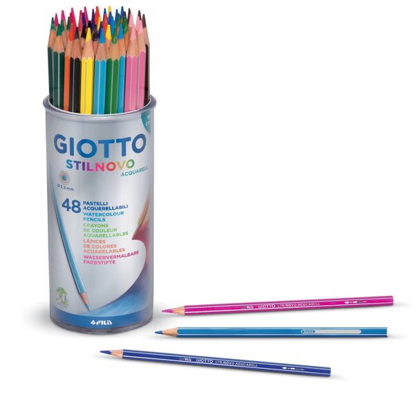 BARVICE TANKE Giotto Stilnovo Aquarell (set 48 kosov) 9843