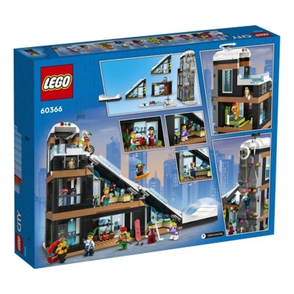 60366 LEGO CITY Smučarsko in plezalsko središče